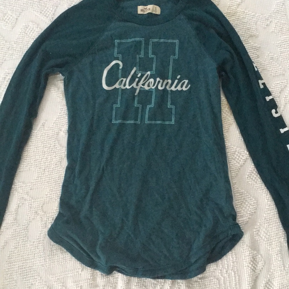 Hollister long-sleeve logo shirt